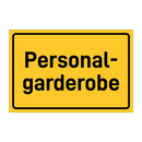 Personal- garderobe