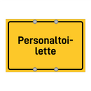 Personaltoi- lette