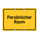 Persönlicher Raum
