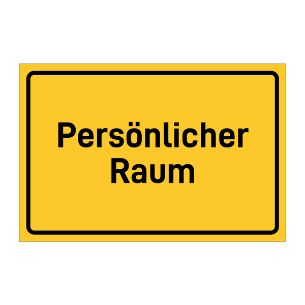 Persönlicher Raum