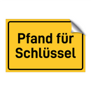 Pfand für Schlüssel
