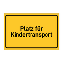 Platz für Kindertransport