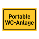 Portable WC-Anlage