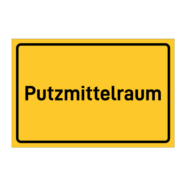 Putzmittelraum