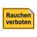 Rauchen verboten
