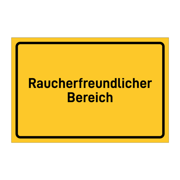Raucherfreundlicher Bereich