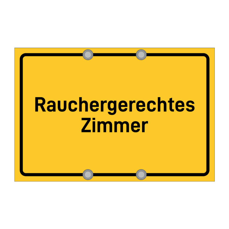 Rauchergerechtes Zimmer