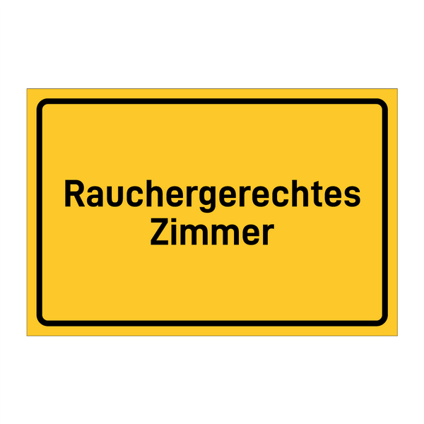 Rauchergerechtes Zimmer
