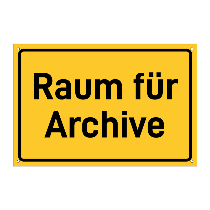 Raum für Archive