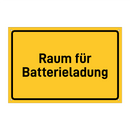 Raum für Batterieladung