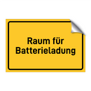 Raum für Batterieladung