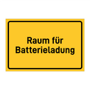 Raum für Batterieladung
