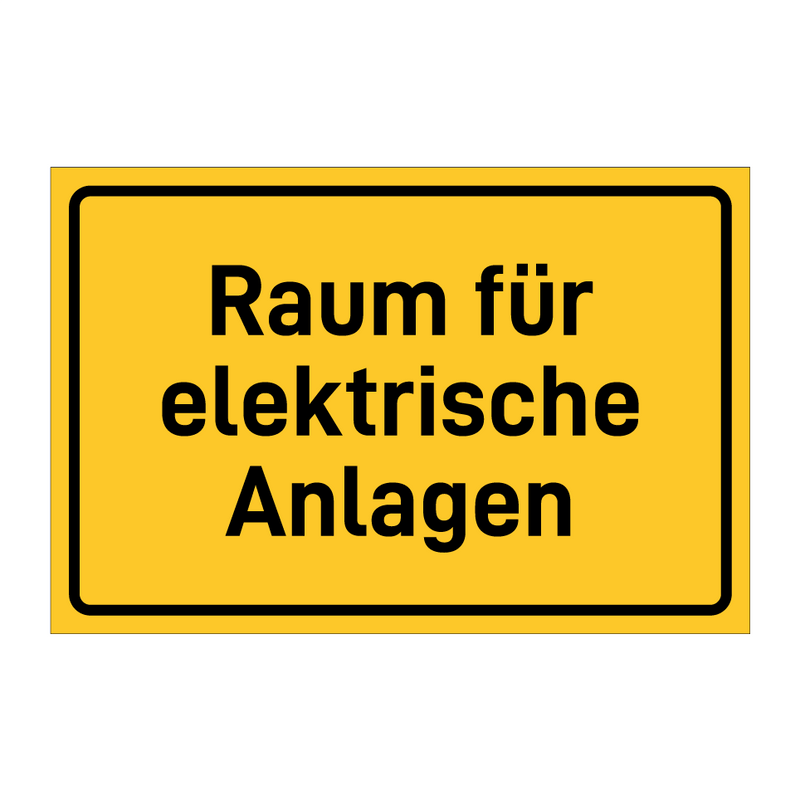Raum für elektrische Anlagen
