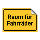 Raum für Fahrräder
