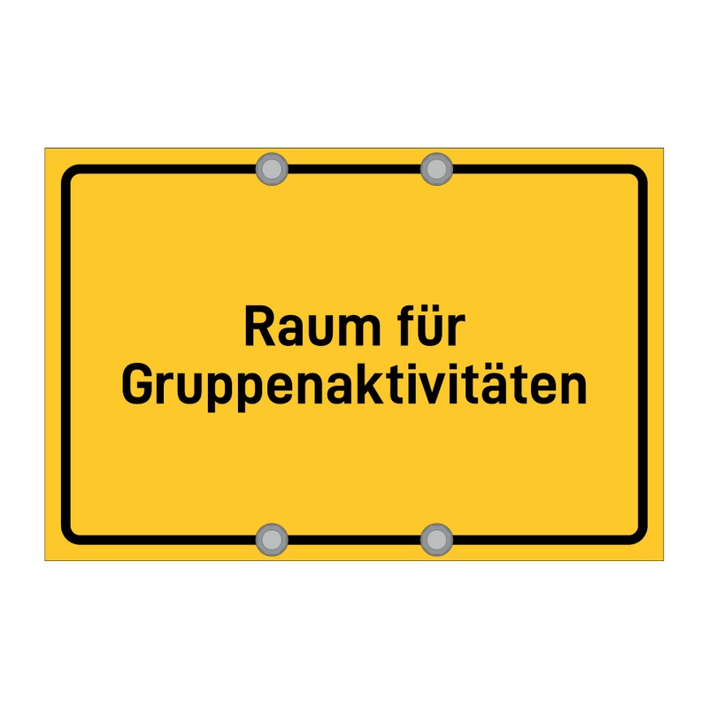 Raum für Gruppenaktivitäten