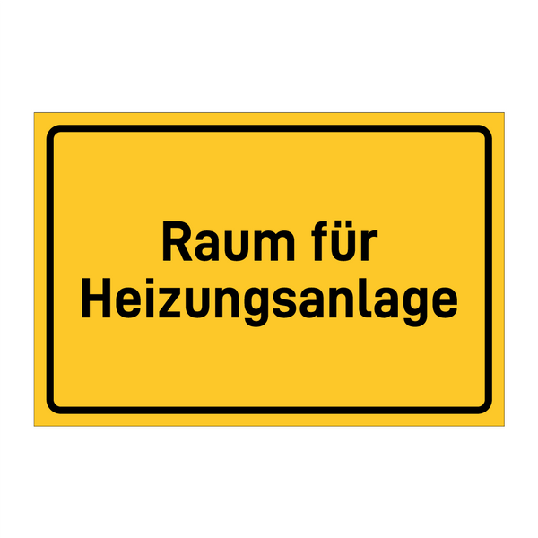 Raum für Heizungsanlage