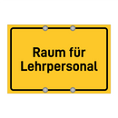 Raum für Lehrpersonal