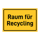 Raum für Recycling