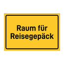 Raum für Reisegepäck