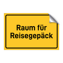 Raum für Reisegepäck