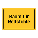 Raum für Rollstühle