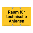 Raum für technische Anlagen
