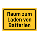 Raum zum Laden von Batterien