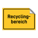 Recycling- bereich