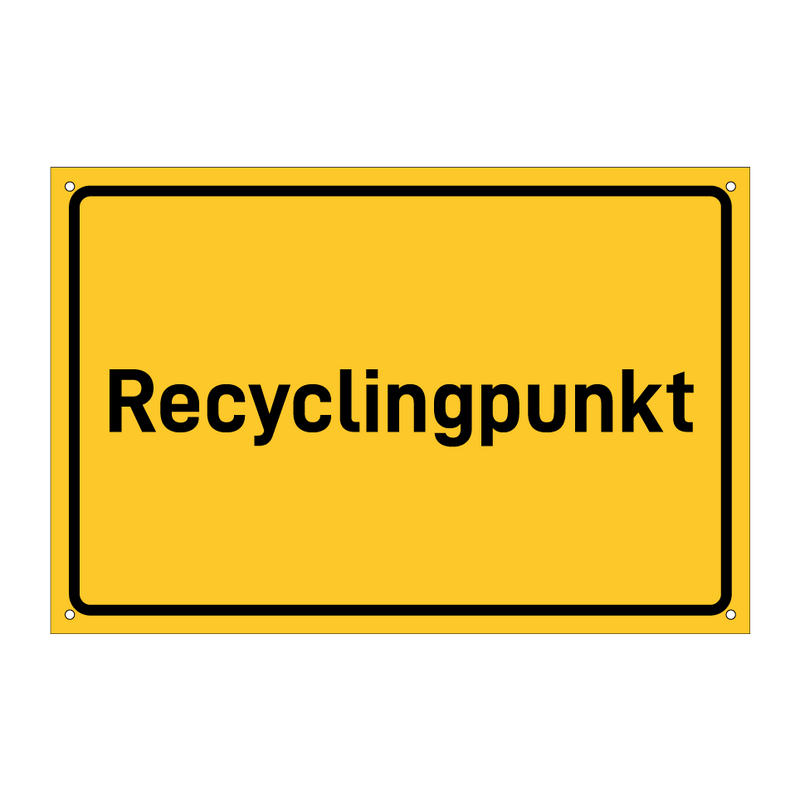 Recyclingpunkt