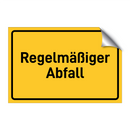 Regelmäßiger Abfall