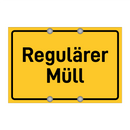 Regulärer Müll