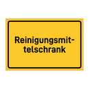 Reinigungsmit- telschrank