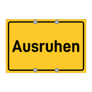 Ausruhen & Ausruhen & Ausruhen & Ausruhen & Ausruhen