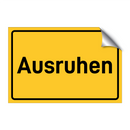 Ausruhen & Ausruhen & Ausruhen & Ausruhen