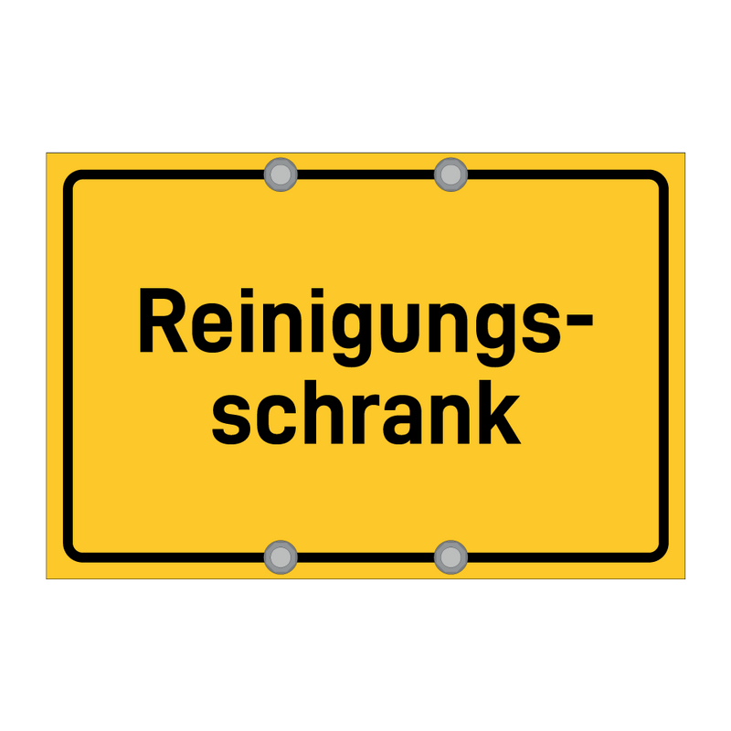 Reinigungs- schrank