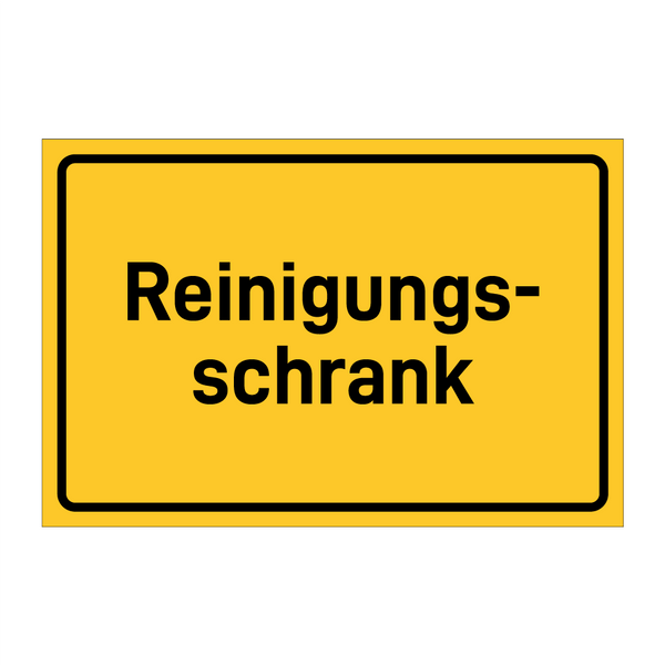 Reinigungs- schrank