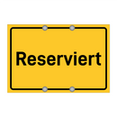 Reserviert