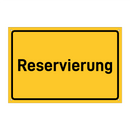 Reservierung