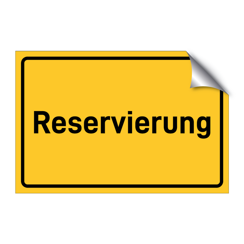 Reservierung