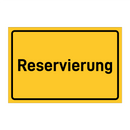 Reservierung