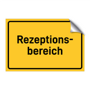Rezeptions- bereich