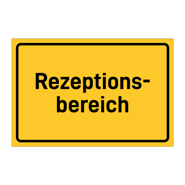 Rezeptions- bereich