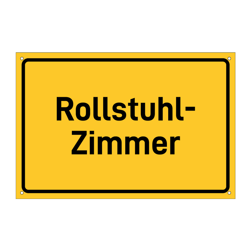 Rollstuhl- Zimmer