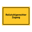 Rollstuhlgerechter Zugang