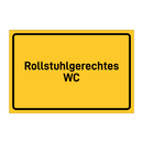 Rollstuhlgerechtes WC