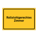Rollstuhlgerechtes Zimmer