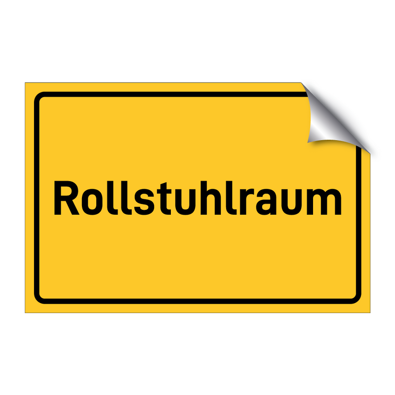 Rollstuhlraum
