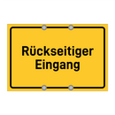 Rückseitiger Eingang