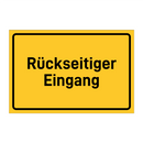 Rückseitiger Eingang