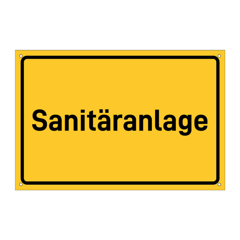 Sanitäranlage